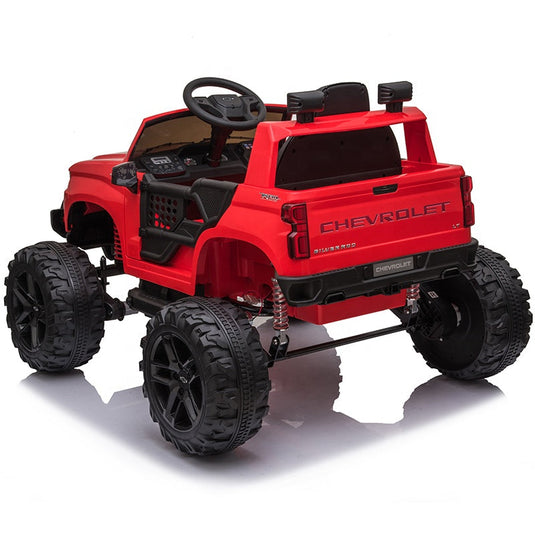Chevy Silverado Monster Pickup Truck Ride On Toy Truck For Children W/Magic Cars® Wireless Parental Control
