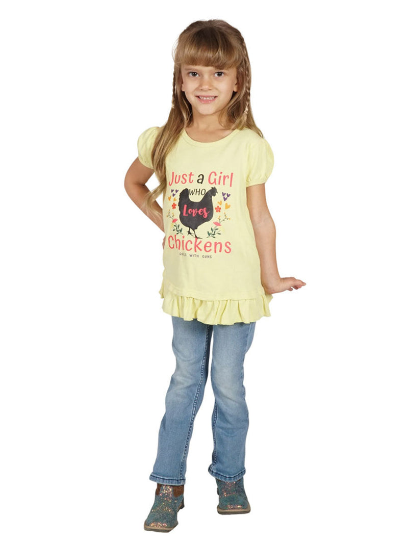 Load image into Gallery viewer, Chickadee Girls' Tee
