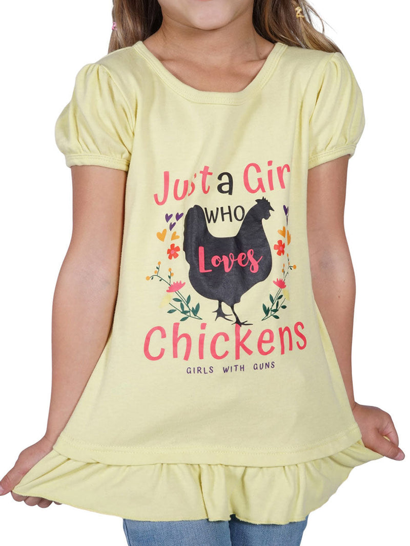 Load image into Gallery viewer, Chickadee Girls' Tee
