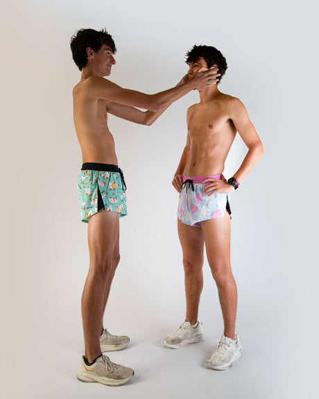 Load image into Gallery viewer, Men&#39;s Silly Goose 2&quot; DS Split Shorts (XS, S, M, L, XL)

