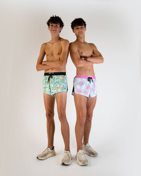 Load image into Gallery viewer, Men&#39;s Silly Goose 2&quot; DS Split Shorts (XS, S, M, L, XL)
