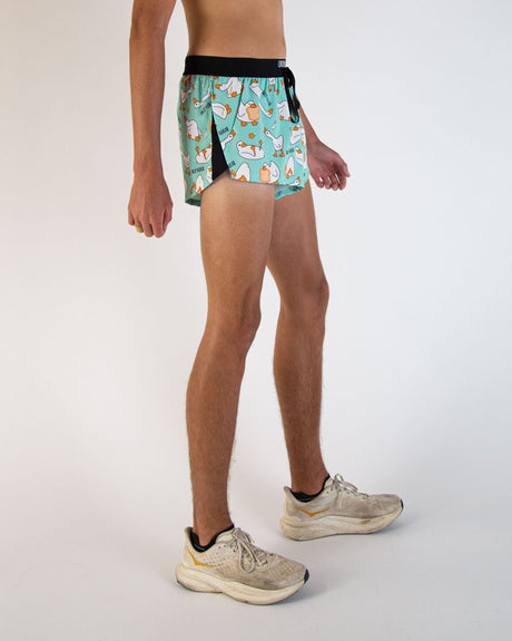 Load image into Gallery viewer, Men&#39;s Silly Goose 2&quot; DS Split Shorts (XS, S, M, L, XL)
