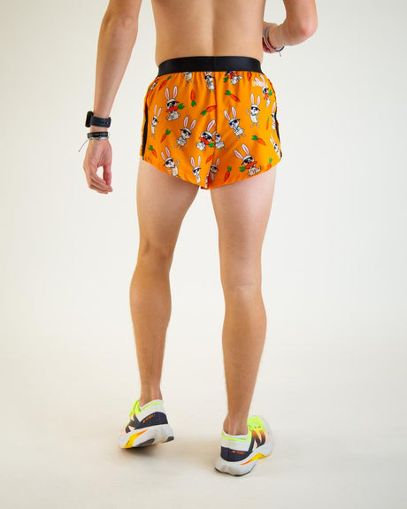 Men's Bad Bunny 2" Half Split Shorts (XS, S, M, L, XL)