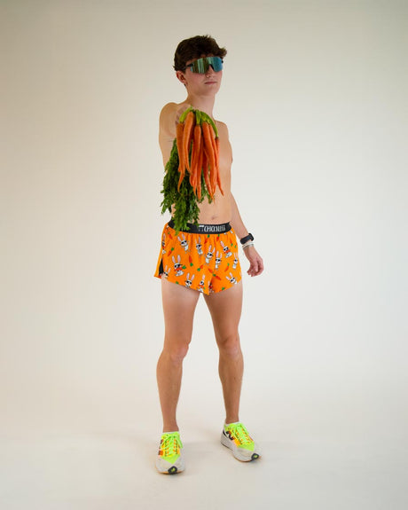 Load image into Gallery viewer, Men&#39;s Bad Bunny 2&quot; Half Split Shorts (XS, S, M, L, XL)
