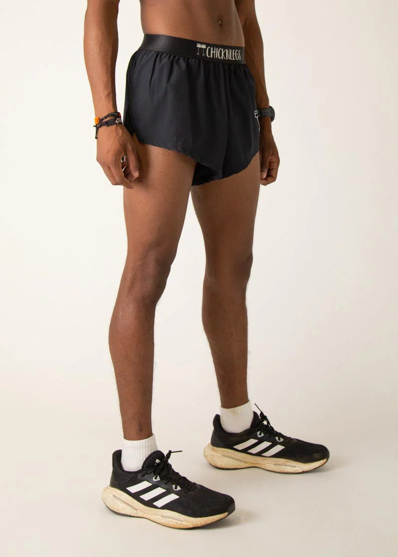 Load image into Gallery viewer, Men&#39;s Black 2&quot; Half Split Shorts (XS, S, M, L, XL)
