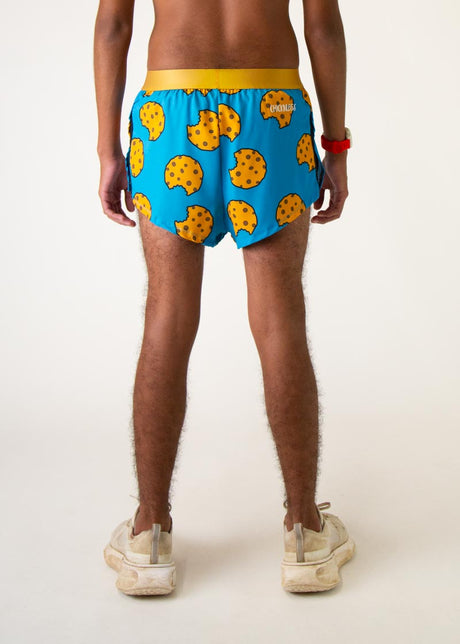 Load image into Gallery viewer, Men&#39;s Chocolate Chip Cookies 2&quot; Half Split Shorts (XS, S, M, L, XL)
