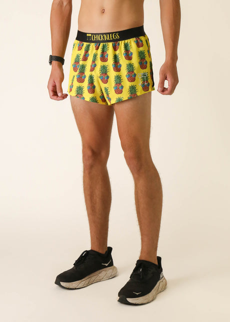 Load image into Gallery viewer, Men&#39;s Pineapple Express 2&quot; Half Split Shorts (XS, S, M, L, XL)
