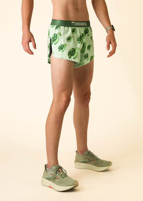 Load image into Gallery viewer, Men&#39;s Sea Turtles 2&quot; Half Split Shorts (XS, S, M, L, XL)
