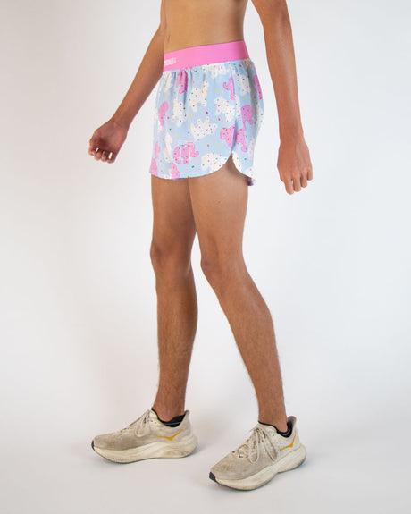 Load image into Gallery viewer, Men&#39;s Animal Cookies 2&quot; DS Split Shorts (XS, S, M, L, XL)
