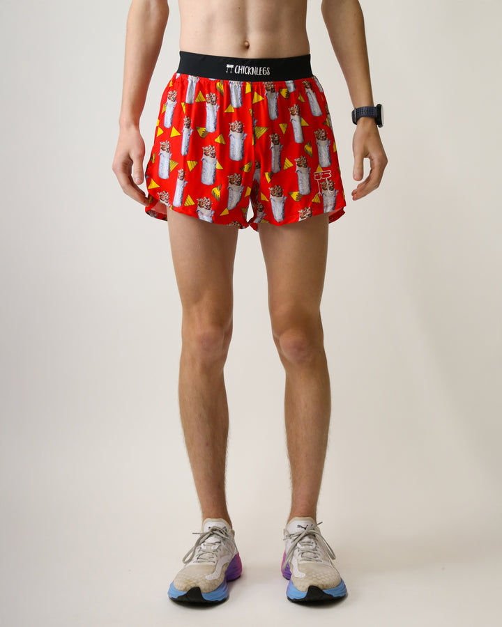 Load image into Gallery viewer, Men&#39;s Burritos 4&quot; Half Split Shorts
