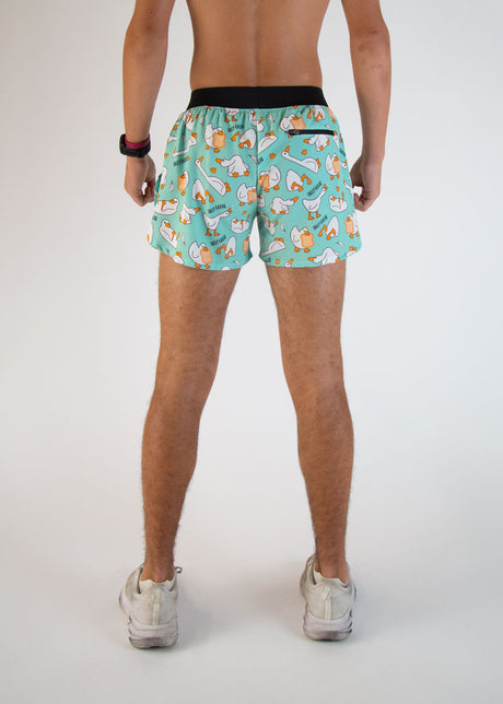 Load image into Gallery viewer, Men&#39;s Silly Goose 4&quot; Half Split Shorts (XS, S, M, L, XL)
