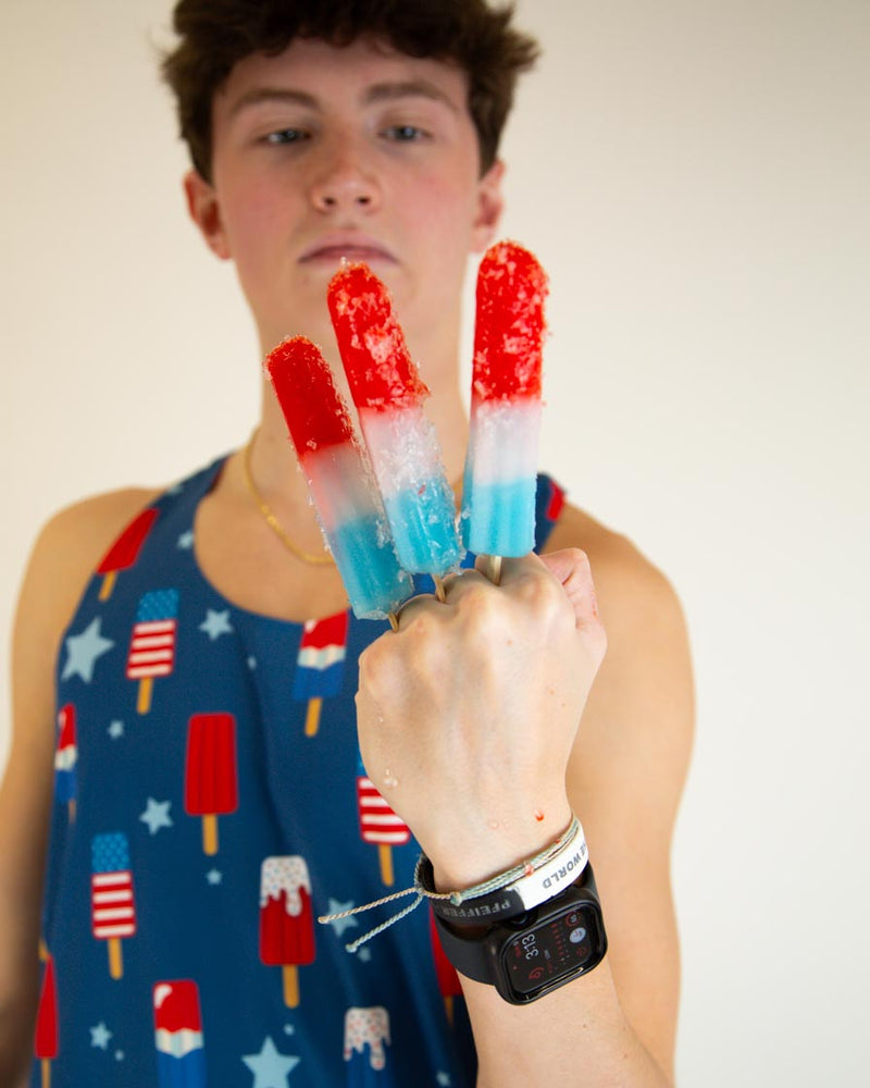 Load image into Gallery viewer, Men&#39;s Popsicles Performance Singlet

