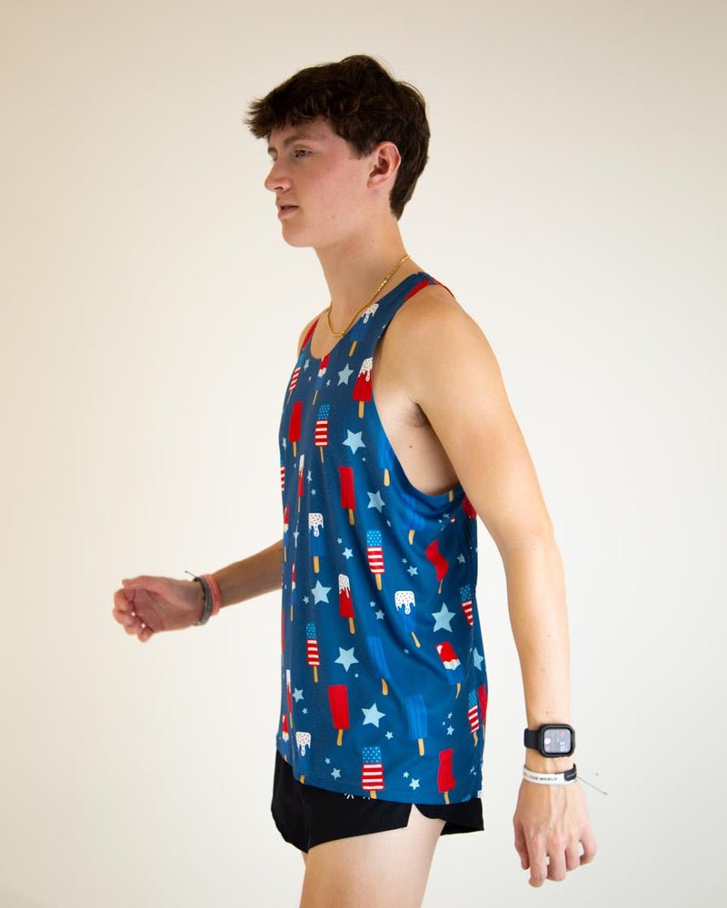 Load image into Gallery viewer, Men&#39;s Popsicles Performance Singlet
