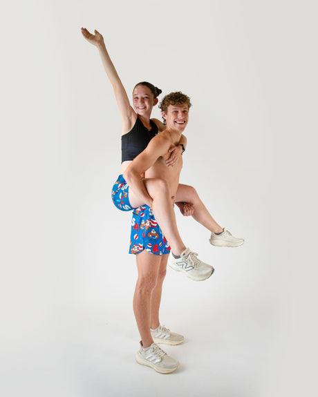 Load image into Gallery viewer, Men&#39;s Pool Party 4&quot; Half Split Shorts (XS, S, M, L, XL)
