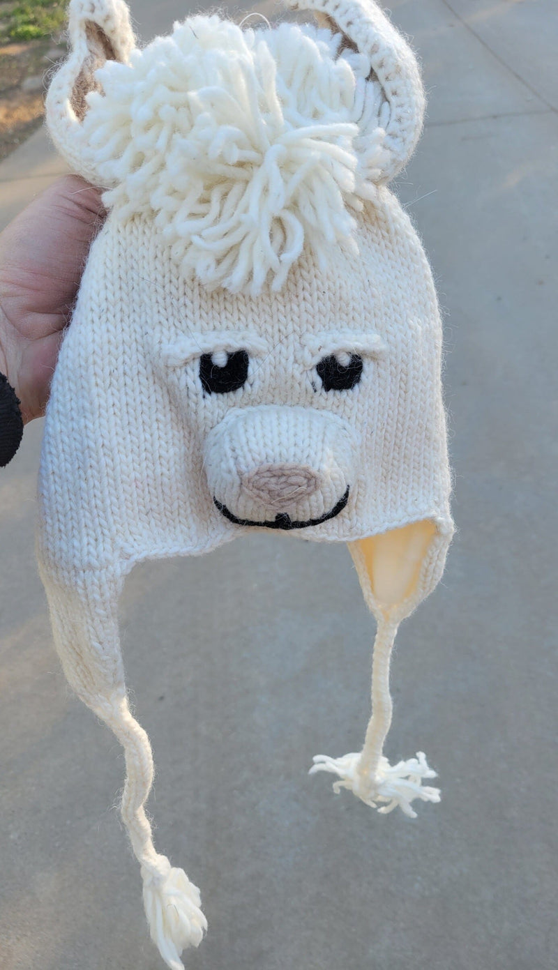 Load image into Gallery viewer, Alpaca Animal Hat
