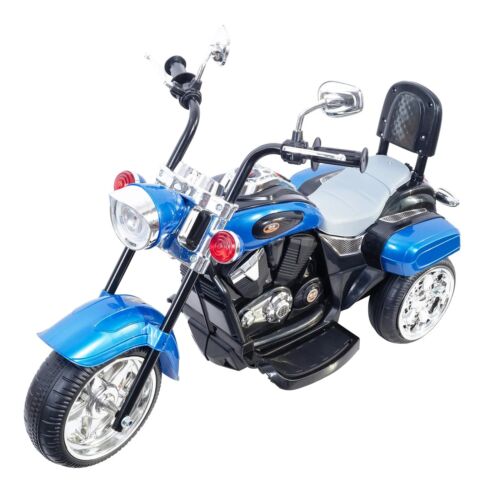 Load image into Gallery viewer, Chopper Style 3-Wheel Electric Motorcycle for Kids - Powered by 6V Battery
