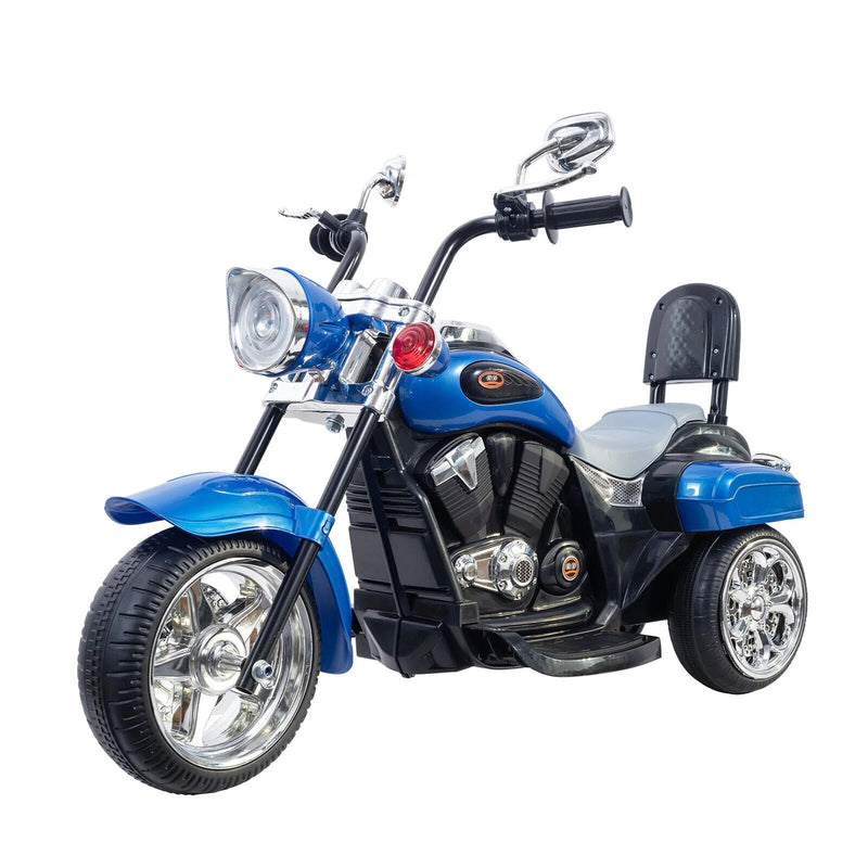Load image into Gallery viewer, Chopper Style 3-Wheel Electric Motorcycle for Kids - Powered by 6V Battery
