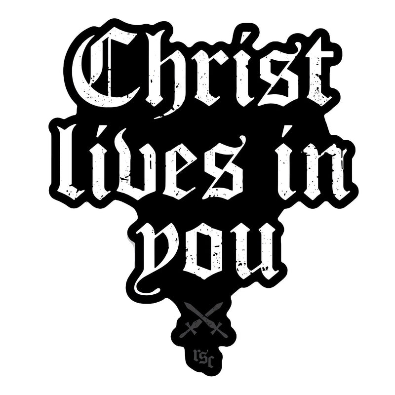 Load image into Gallery viewer, Christ Lives In You Decal
