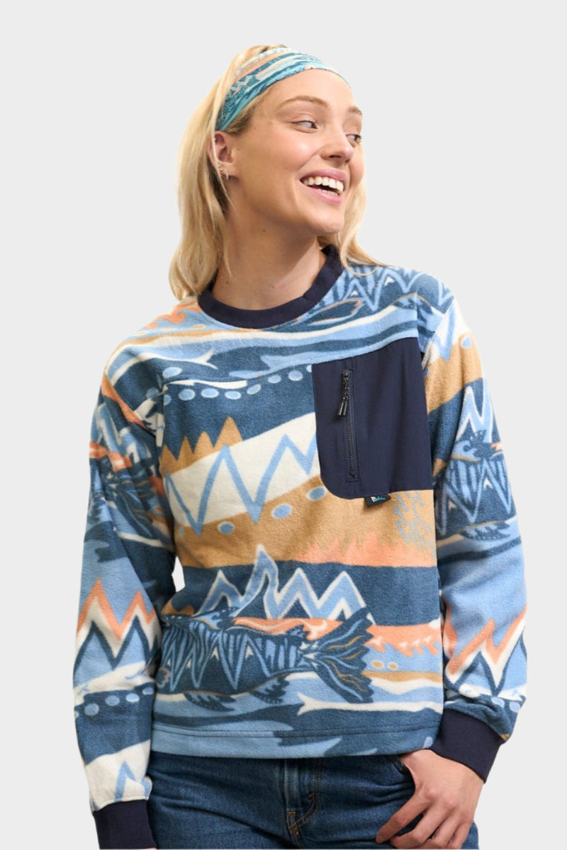 Load image into Gallery viewer, Chummy Fleece Crew Neck
