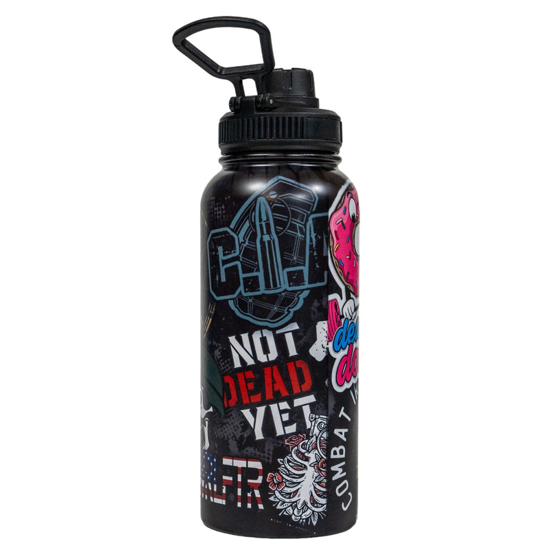 Load image into Gallery viewer, 32oz Metal Hydration Bottle V2 | 24hr Insulated + Drink Port
