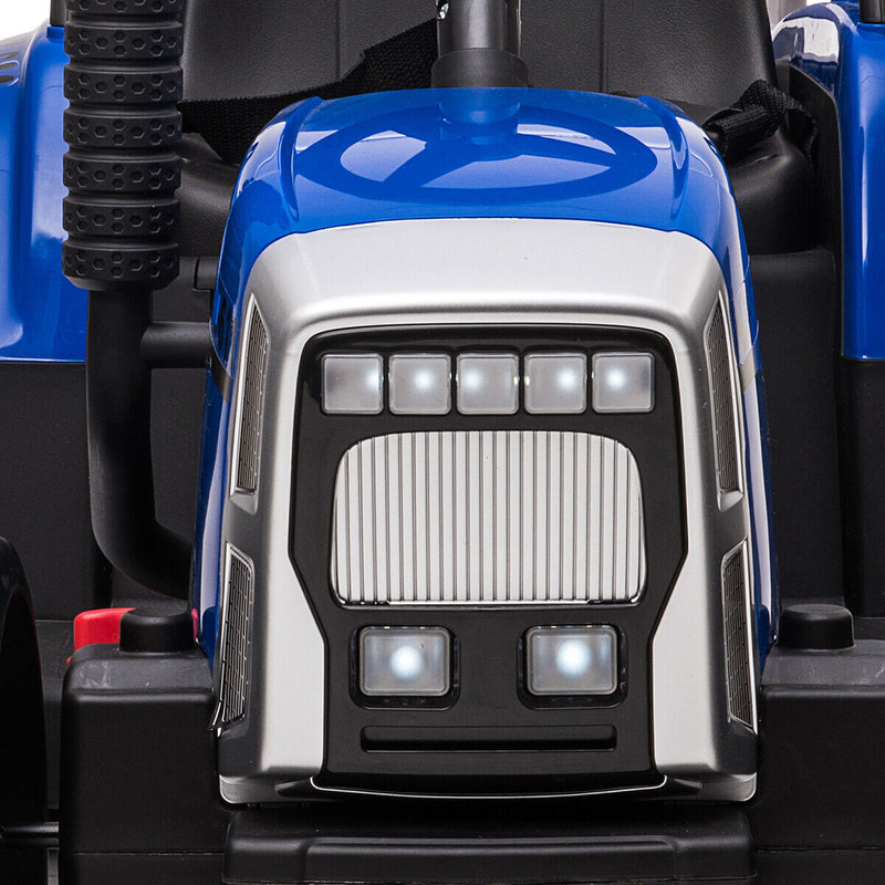 Load image into Gallery viewer, CLARFEY 12V Ride-On Tractor with Trailer and Remote Control for Kids - Music and Fun Included!
