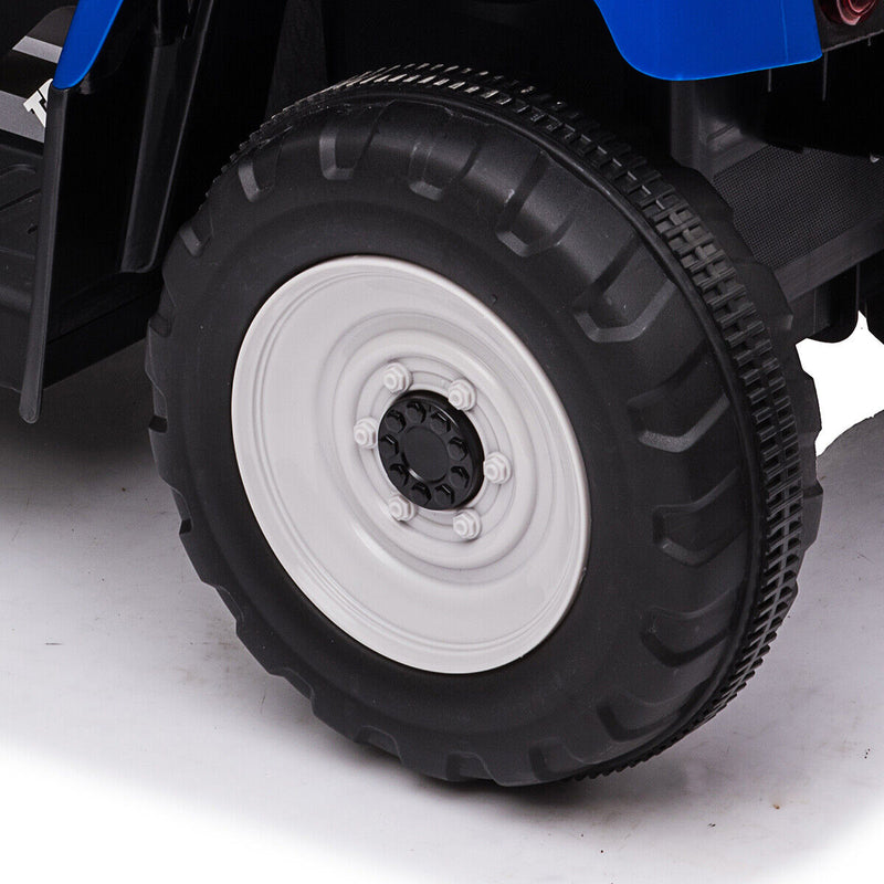 Load image into Gallery viewer, CLARFEY 12V Ride-On Tractor with Trailer and Remote Control for Kids - Music and Fun Included!
