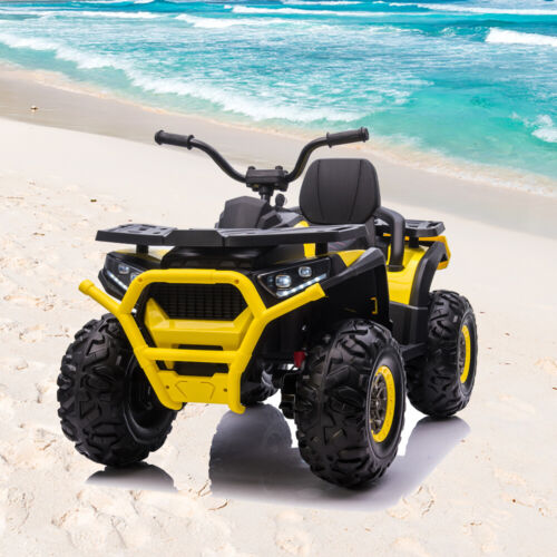 Load image into Gallery viewer, CLARFEY Electric Kids ATV Quad Car with MP3 Player and 4WD Motorized Drive
