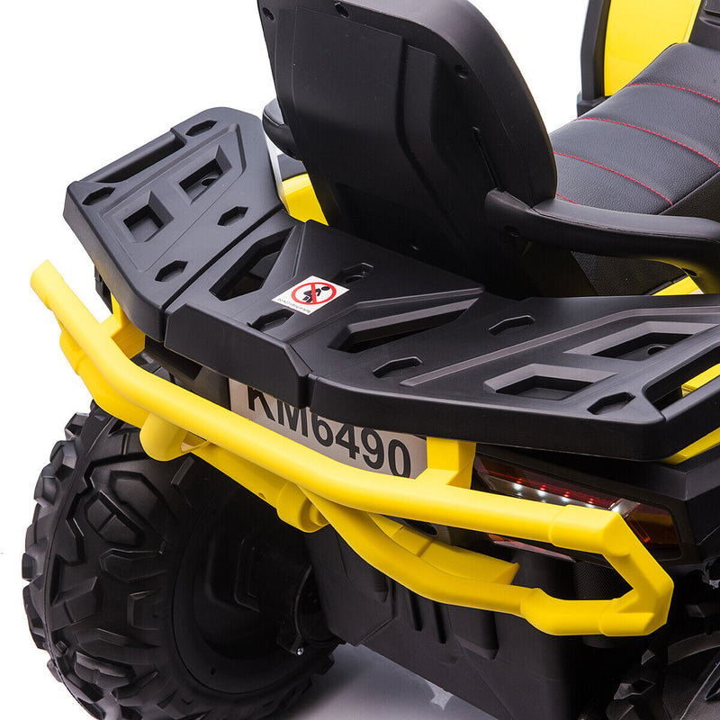 Load image into Gallery viewer, CLARFEY Electric Kids ATV Quad Car with MP3 Player and 4WD Motorized Drive
