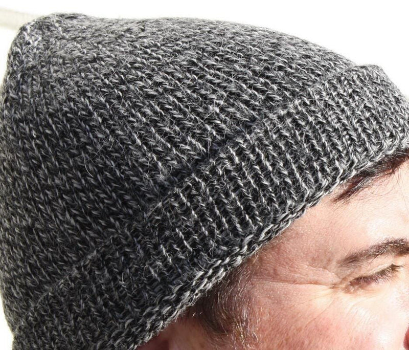 Load image into Gallery viewer, Classic Knit Fishermans Alpaca Hat
