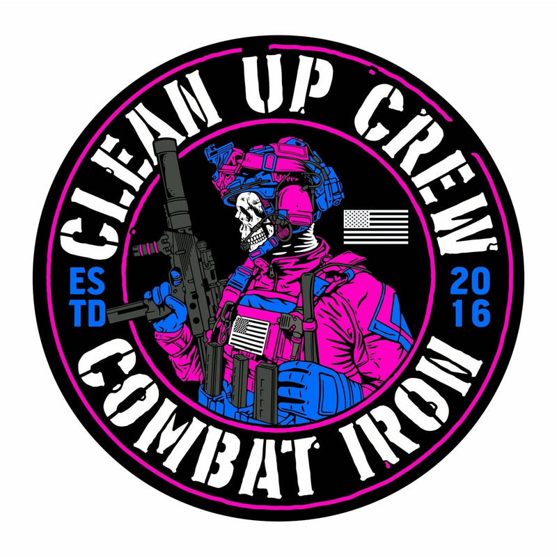 Load image into Gallery viewer, Clean Up Crew Operator Miami Decal Sticker
