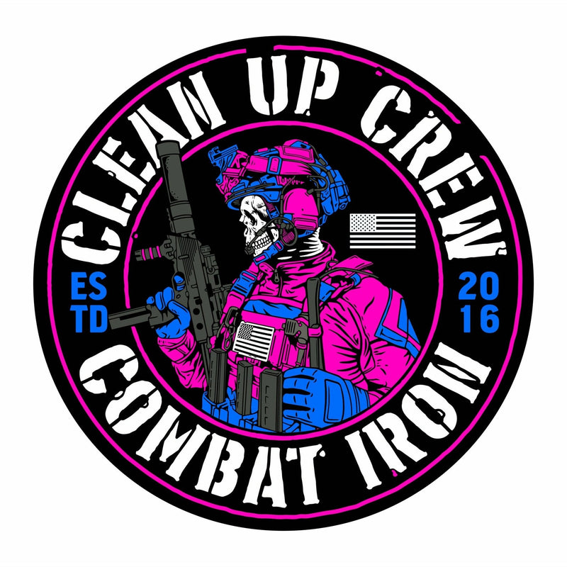 Load image into Gallery viewer, Clean Up Crew Operator Miami Decal Sticker
