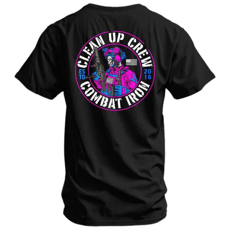 Load image into Gallery viewer, Clean up Crew Operator Skull Men&#39;s T-Shirt
