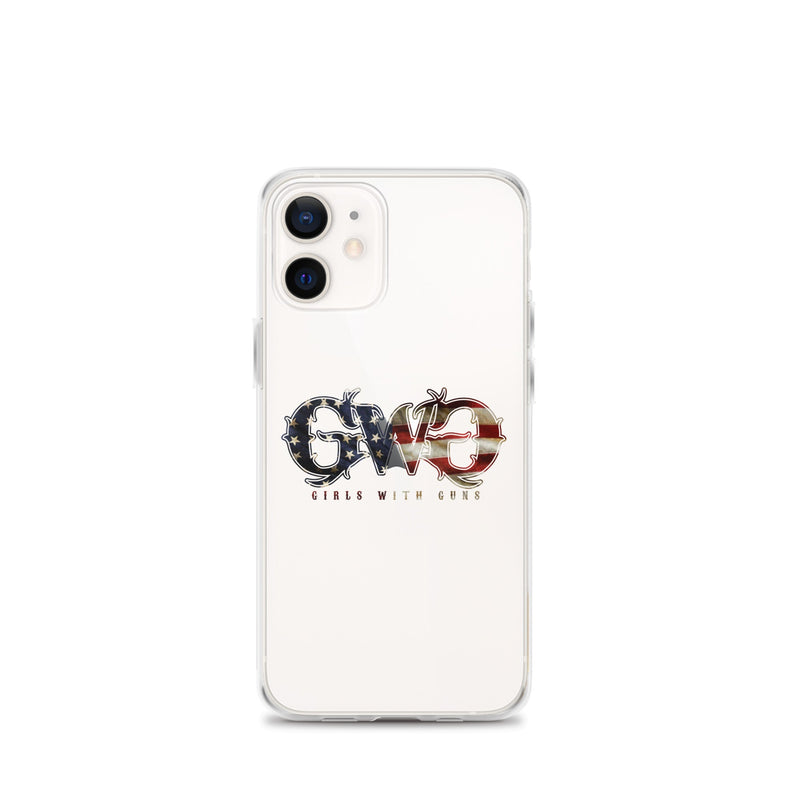 Load image into Gallery viewer, Liberty Logo Clear iPhone® Case
