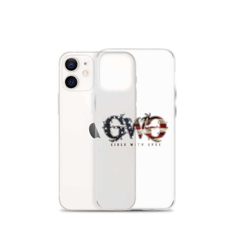 Load image into Gallery viewer, Liberty Logo Clear iPhone® Case
