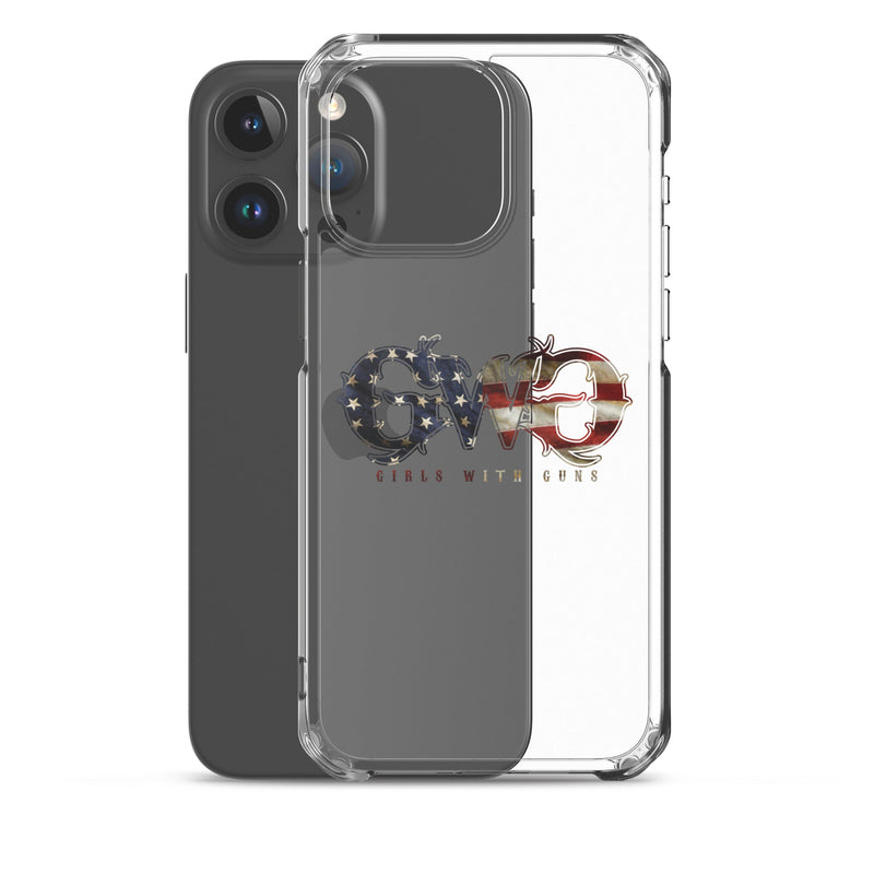 Load image into Gallery viewer, Liberty Logo Clear iPhone® Case
