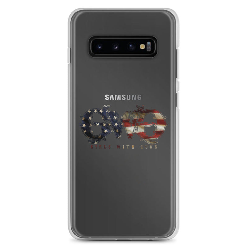 Load image into Gallery viewer, Liberty Logo Clear Samsung® Phone Case
