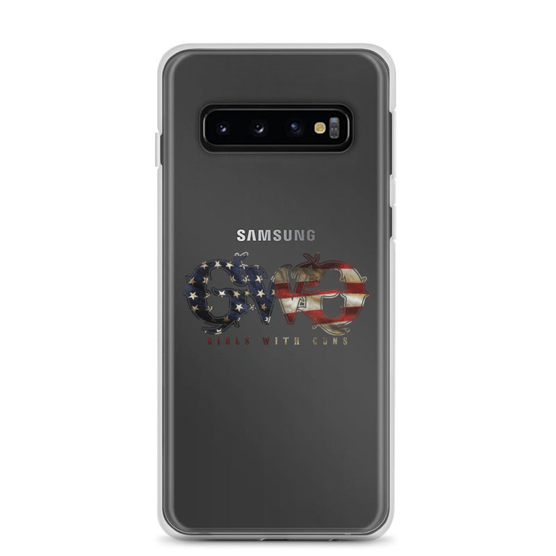 Load image into Gallery viewer, Liberty Logo Clear Samsung® Phone Case
