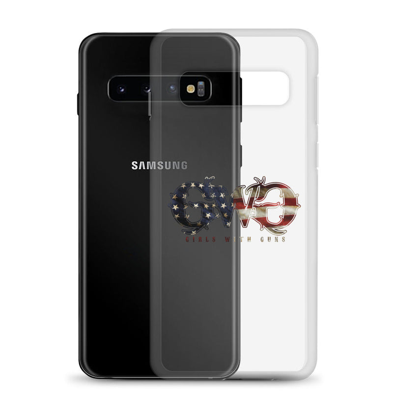 Load image into Gallery viewer, Liberty Logo Clear Samsung® Phone Case
