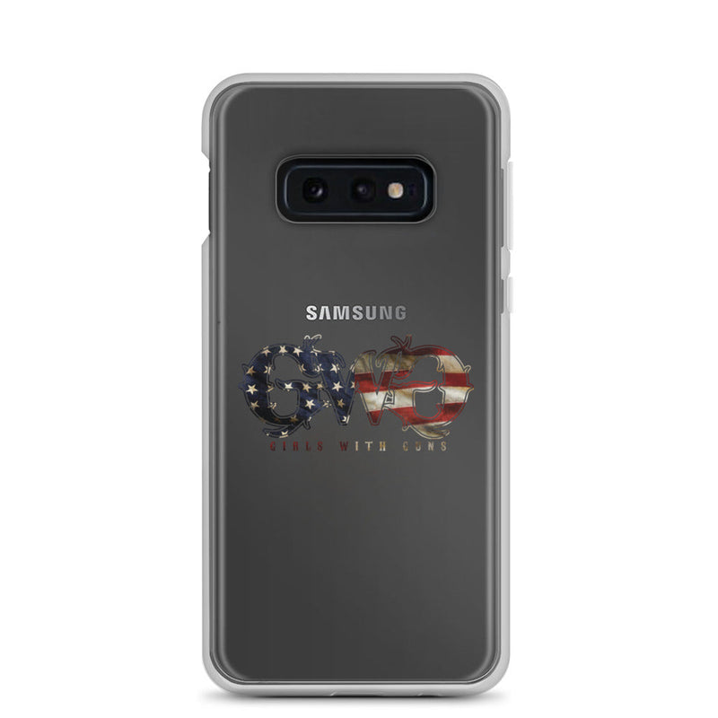 Load image into Gallery viewer, Liberty Logo Clear Samsung® Phone Case
