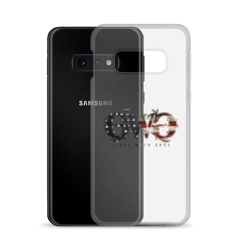 Load image into Gallery viewer, Liberty Logo Clear Samsung® Phone Case
