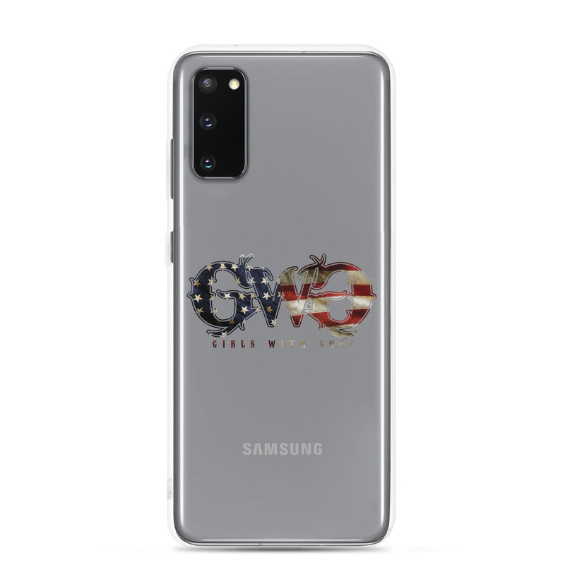 Load image into Gallery viewer, Liberty Logo Clear Samsung® Phone Case

