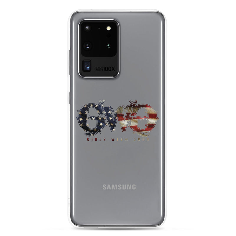 Load image into Gallery viewer, Liberty Logo Clear Samsung® Phone Case
