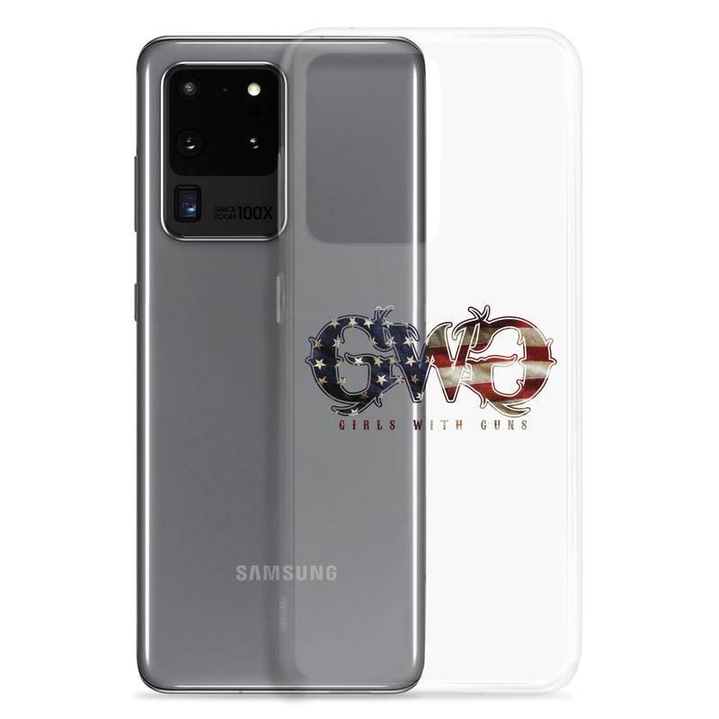 Load image into Gallery viewer, Liberty Logo Clear Samsung® Phone Case
