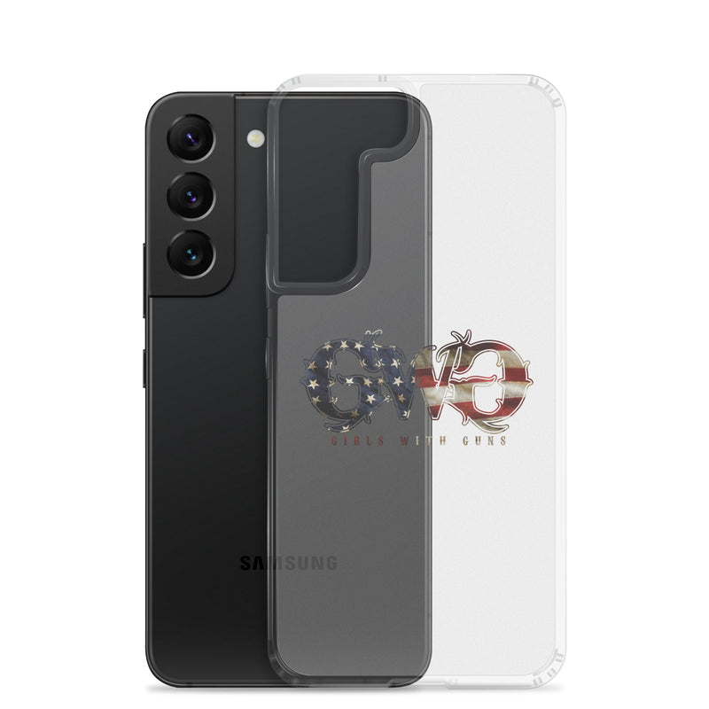 Load image into Gallery viewer, Liberty Logo Clear Samsung® Phone Case
