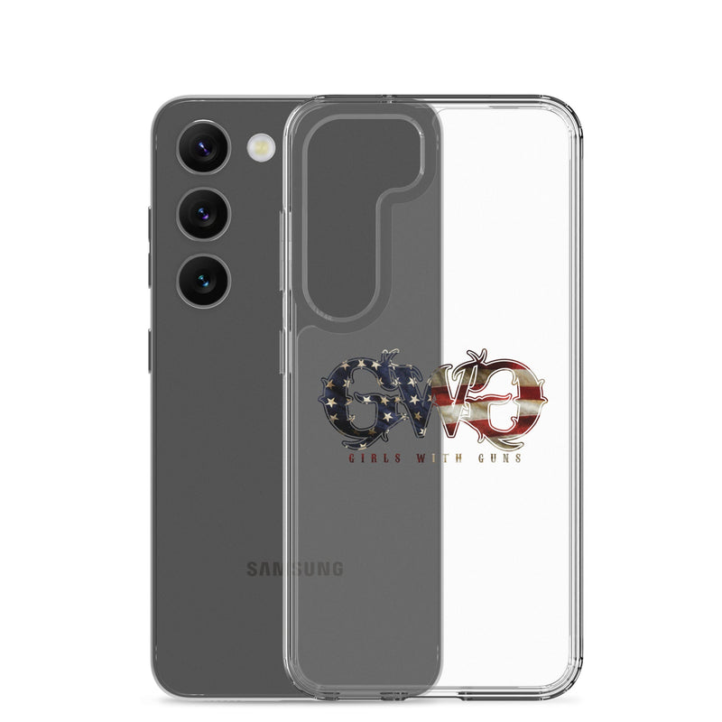 Load image into Gallery viewer, Liberty Logo Clear Samsung® Phone Case
