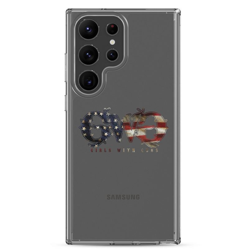 Load image into Gallery viewer, Liberty Logo Clear Samsung® Phone Case
