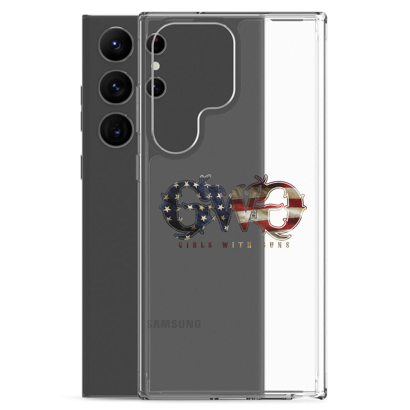 Load image into Gallery viewer, Liberty Logo Clear Samsung® Phone Case
