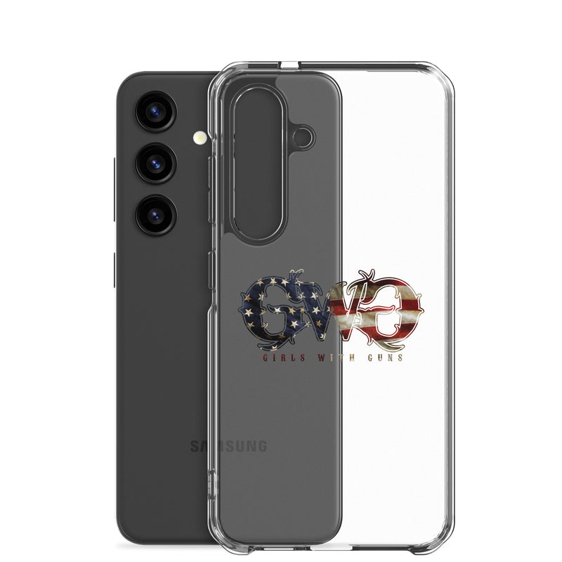 Load image into Gallery viewer, Liberty Logo Clear Samsung® Phone Case

