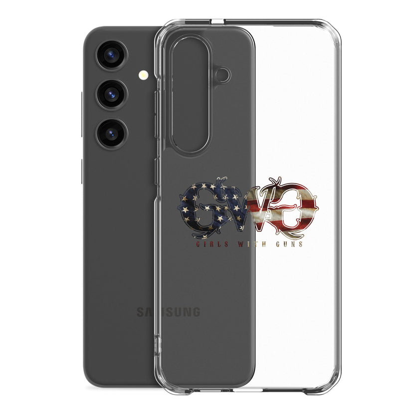 Load image into Gallery viewer, Liberty Logo Clear Samsung® Phone Case
