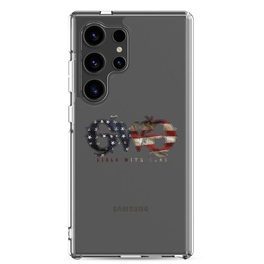 Liberty Logo Clear Samsung® Phone Case